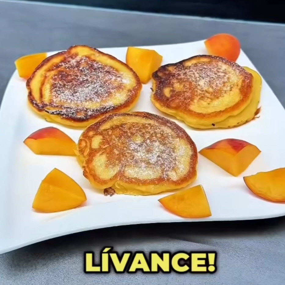 Broskvové lívance